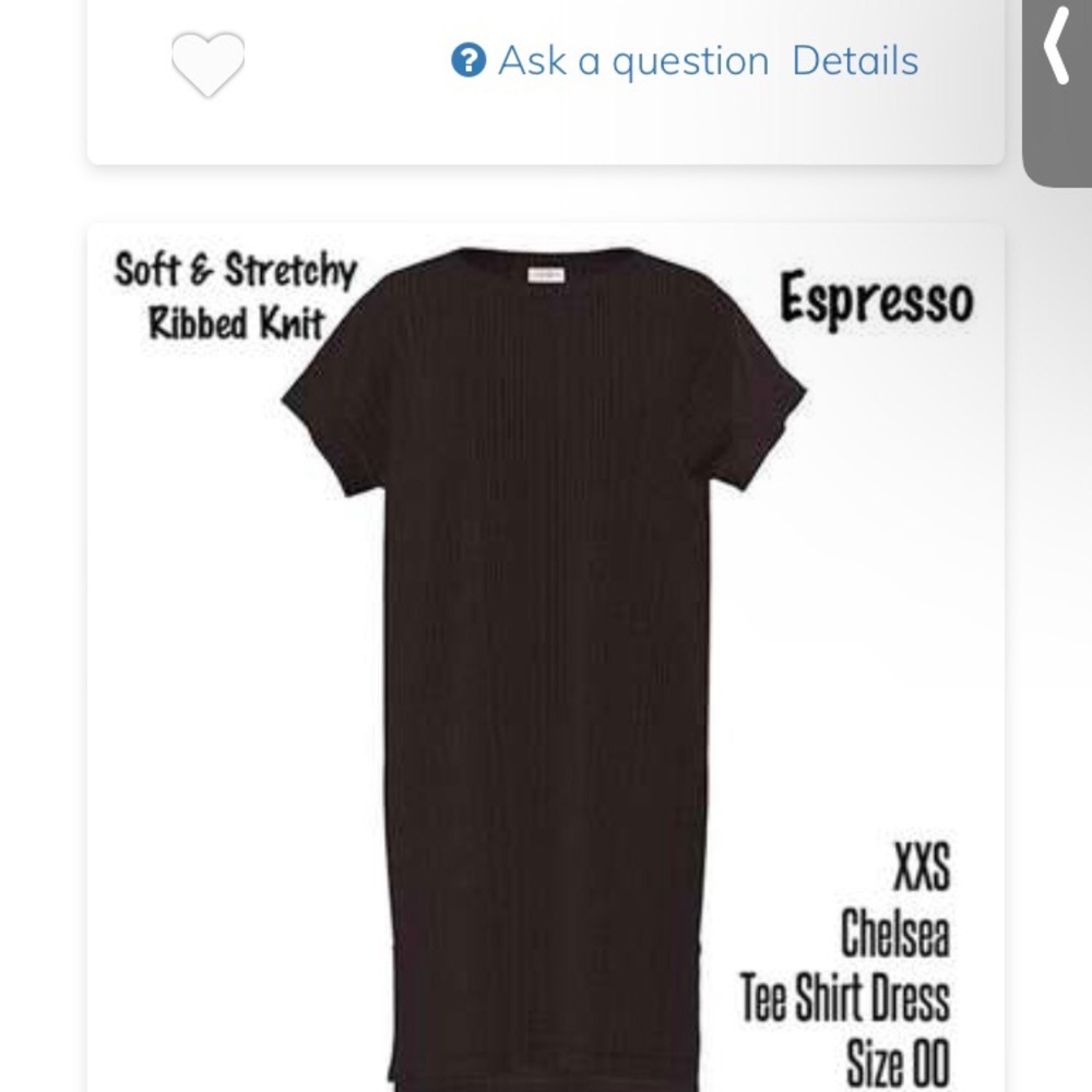 NWT Medium Chocolate Brown Chelsea Dress